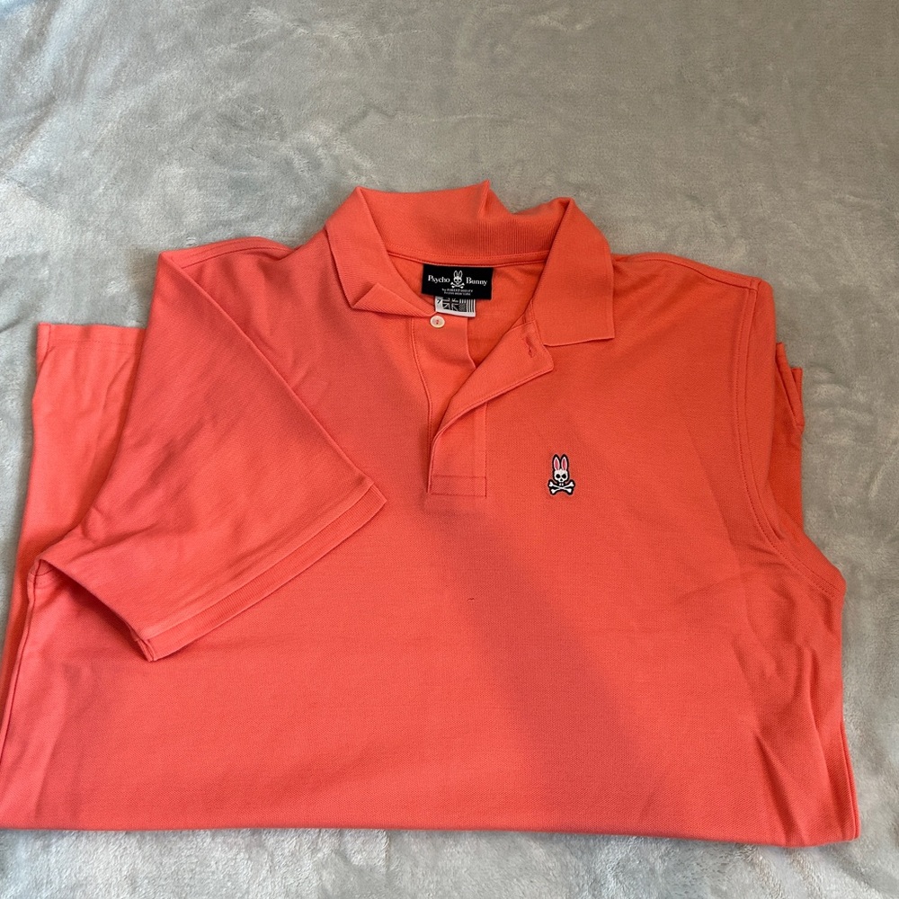 Psycho Bunny Salmon Polo